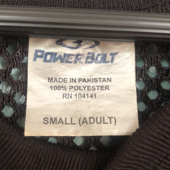 Black mesh football/party(?) shirt - Picture 3 of 4